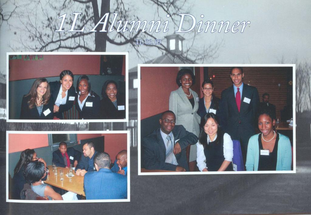 BLSA Alumni Dinner, 2009, Records of BLSA.