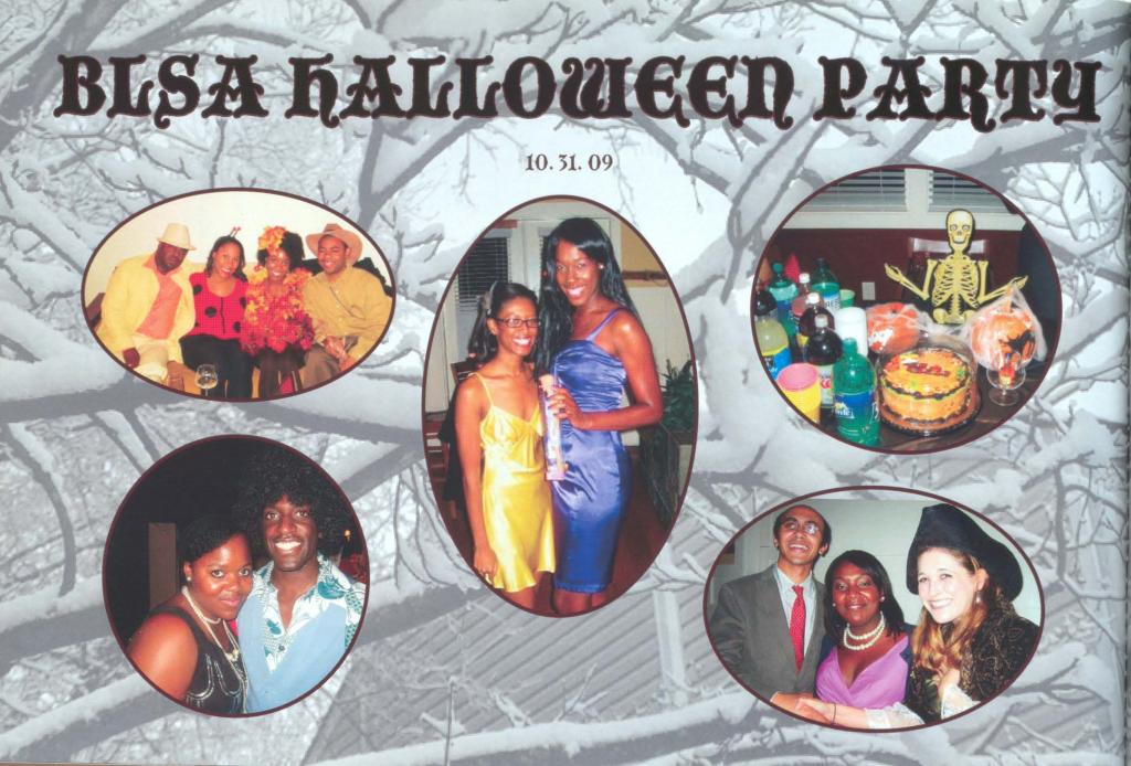 BLSA Halloween party, 2009, Records of BLSA.